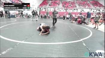 67 lbs Round Of 16 - Rydin Guerra, Newcastle Youth Wrestling vs Lamario Ramsey JR., Del City Little League Wrestling
