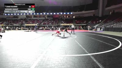 165 lbs Consi Of 16 #1 - Chad Blanke, Iowa State vs Jarquez Knight, Florida A & M