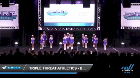 Triple Threat Athletics - BOOM-BOOM - All Star Cheer [2022 L1.1 Youth - PREP - B Day 1] 2022 Spirit Fest Providence Grand National