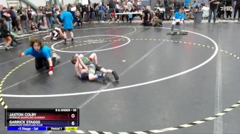 56 lbs Cons. Round 4 - Garrick Staggs, Marathon Wrestling Club vs Jaxton Colby, Interior Grappling Academy