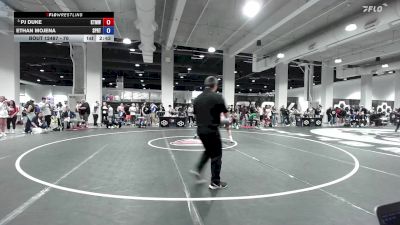 70 lbs Champ. Round 2 - PJ Duke, KDTC / Titan Mercury Wrestling Club (TMWC) vs Ethan Mojena, Spartan RTC@LHP
