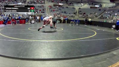 190 lbs Semifinal - Dylan Krehl, East Noble vs Ethan Farnell, Maconaquah