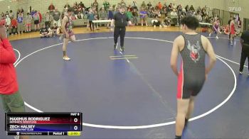 165 lbs Cons. Round 3 - Maximus Rodriguez, HotShots Wrestling vs Zech Halsey, Lebanon Mat Club
