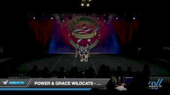 Power & Grace Wildcats - Gold [2022 L3 Senior - D2 Day 1] 2022 The American Heartland Council Bluffs Nationals DI/DII