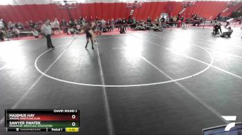 120 lbs Champ. Round 2 - Sawyer Swatek, Fennimore Wrestling Association vs Maximus Hay, Ringers Wrestling Club