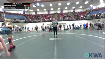 52 lbs Consi Of 8 #2 - Rally Smith, Hinton Takedown Club vs Logan Shumaker, F-5 Grappling