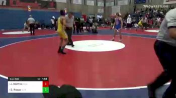 133 lbs Semifinal - Jack Gioffre, Buchanan vs George Rosas, Clovis