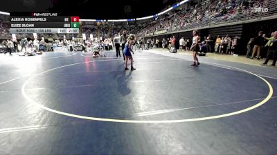 108 lbs Round Of 16 - Alexia Rosenfeld, Mt. Lebanon vs Elize Sloan, Union City