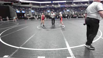 97.6-107.2 lbs Consolation - Hannah Herrera, Terminator Wrestling Academy vs RonElle LaForge, Darkhorse WC