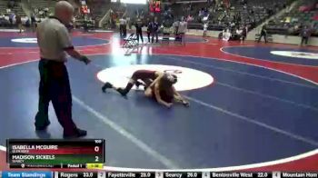 100 lbs Quarterfinal - Madison Sickels, Searcy vs Isabella McGuire, Glen Rose