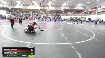 184 lbs Champ. Round 2 - Jeffrey Geller, Southeastern vs Rocco D`Ascoli, Ottawa University