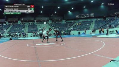 197 lbs Cons. Round 3 - Travis Henke, Indiana Tech vs Uriah Virzi, CumberlandKY