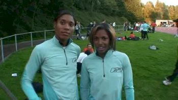 Nikeya Green and Nicole Cook