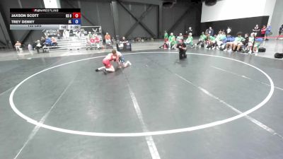 132 lbs Jaxson Scott, Kansas Blue vs Trey Denny, Alabama