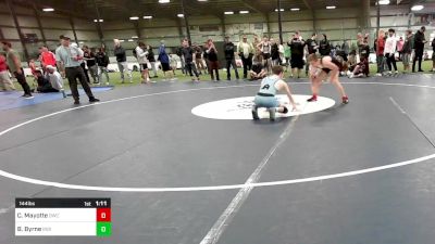 144 lbs Rr Rnd 1 - Carter Mayotte, Doughboys vs Benjamin Byrne, Individual