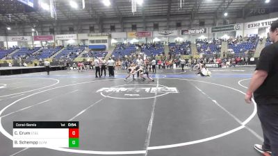 125 lbs Consolation - Christian Crum, Steel City Reloaded vs Brycen Schempp, Olympian Wrestling