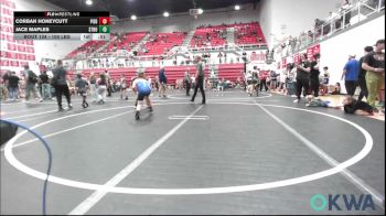 100 lbs Consi Of 8 #2 - Corban Honeycutt, Piedmont vs Jace Maples, Stroud Youth Wrestling Club