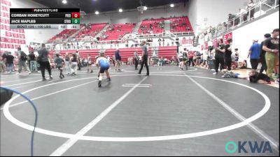100 lbs Consi Of 8 #2 - Corban Honeycutt, Piedmont vs Jace Maples, Stroud Youth Wrestling Club