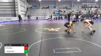 126 lbs Consolation - Anthony Santos, GA vs Lance Overmyer, OH