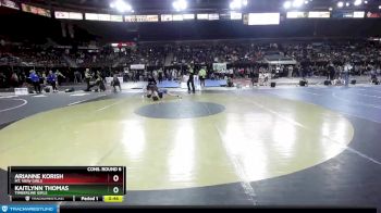 114G Cons. Round 6 - Arianne Korish, Mt. View Girls vs Kaitlynn Thomas, Timberline Girls