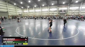 65 lbs Semifinal - Luke Bradley, Wasatch Wrestling Club vs Zayne Schwartz, Warrior Wrestling Club