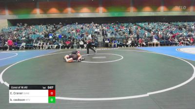 126 lbs Consi Of 16 #2 - Evan Craner, Grantsville vs Brigham Cookson, Mountain View (UT)