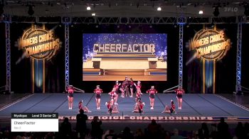 CheerFactor - Day 2 [2024 Mystique Level 3 Senior D1] 2024 Winner's Choice Championships - Mohegan Sun