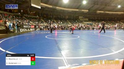 92 lbs Round Of 32 - Estevan Maximo Jr., Tuscon Cyclones vs Eli Anderson, Dakota Boyz Wrestling Club