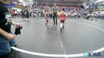 52 lbs Quarterfinal - Grey Stuck, Carl Albert vs Lynx Lehman, Lexington Wrestling Club