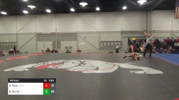 52 lbs Prelims - Ayo Bear, Mojo Grappling vs Blaze Burch, Team Techfall