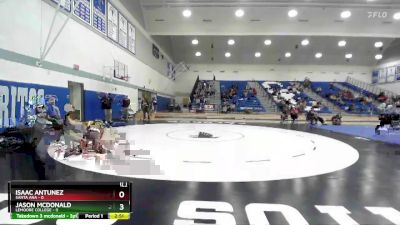 125 lbs Round 1 (16 Team) - Isaac Antunez, Santa Ana vs Jason Mcdonald, Lemoore College