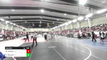 88 lbs Quarterfinal - Mia Padilla, Stout Wr Acd vs Sage Renaud, No Team