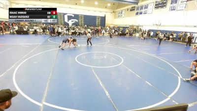 126 lbs Champ. Round 1 - Noah Vazquez, Bonita High School vs Isaac Ihmud, Eastvale Elite Wrestling