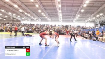 145 lbs Quarterfinal - Jacob SCHMADEKE, AZ vs Gabriel Bouyssou, RI