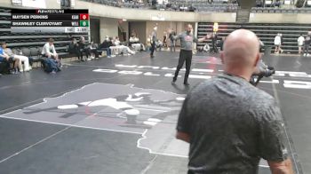 114 lbs Round 1 (6 Team) - Shawnley Clervoyant, Wellington, FL vs Maysen Perkins, Kearney, MO