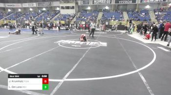 120 lbs Consi Of 16 #2 - Jake Krumholz, Fountain vs Luis De Luna, Brighton WC