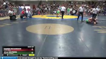 108 lbs Semifinal - Damien Richardson, Clovis West vs Kyle Holtberg, Nor-Cal Inferno