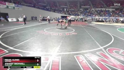 6A-113 lbs Cons. Round 4 - Miguel Elenes, Westview vs Stewart Bromwell, Cleveland