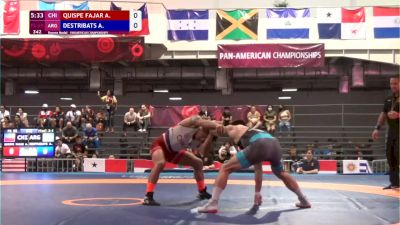65 kg Bronze - Andre Quispe, CHI vs Agustin Destribats, ARG