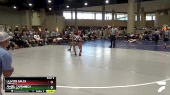 120 lbs Round 3 (6 Team) - Hunter Bales, TNWA #2 vs Angel Castaneda, Guerrilla Red