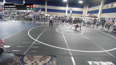 150 lbs Round Of 128 - Jack Burdick, Champions WC vs Wilber Varela, Wildpack