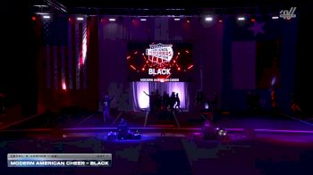Modern American Cheer - Black [2025 L3 Junior - D2 Day 1] 2025 NCA Lonestar Classic & Regional Classic