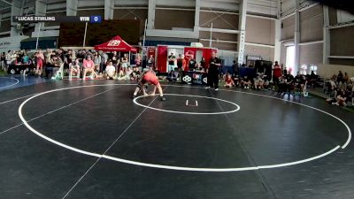 113 lbs Champ. Round 3 - Tobias Guillen, Idaho vs Lucas Stirling, Wyoming