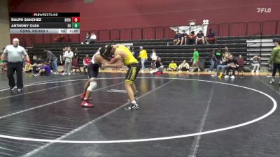 197 lbs Cons. Round 4 - Ralph Sanchez, Southeastern vs Anthony Olea, Emmanuel College