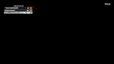 285 lbs Cons. Round 4 - Kale Schrader, Newberry College vs Devin Dudley, NWCA - Life