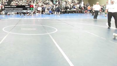 115-H lbs Round Of 64 - Samuel Mazin, RedNose Wrestling School vs Sebastian Cantarero, Vougar's Honors Wrestling