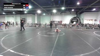 69 lbs Semifinal - Mason Rebolo, Savage House WC vs Ares Duarte, California Grapplers