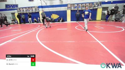 67 lbs Rr Rnd 2 - Averie Orth, Sperry Wrestling Club vs Bryar Burch, Sperry Wrestling Club