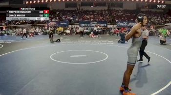 D 1 157 lbs Cons. Round 3 - Braydon Sullivan, Zachary vs Chace Meggs, East Ascension