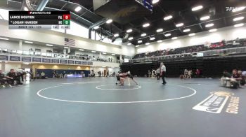 125 lbs Cons. Round 3 - Lance Nguyen, Palomar College vs Logan Hansen, Moorpark College